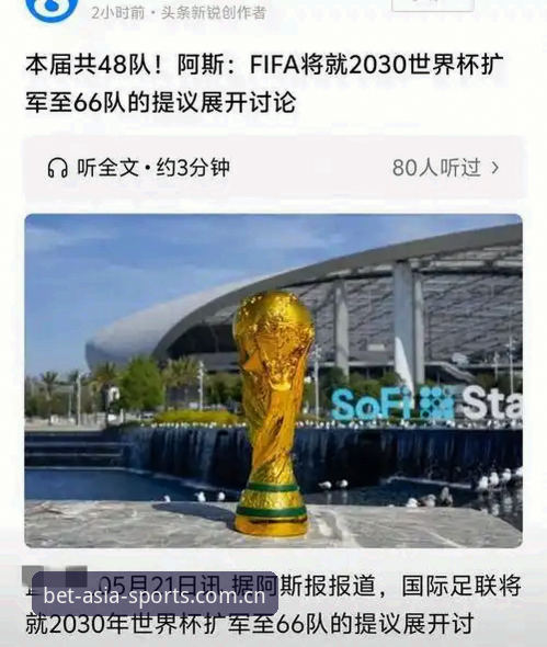 揭秘2030年世界杯扩军至66队的真相：中国男足的绝佳机会